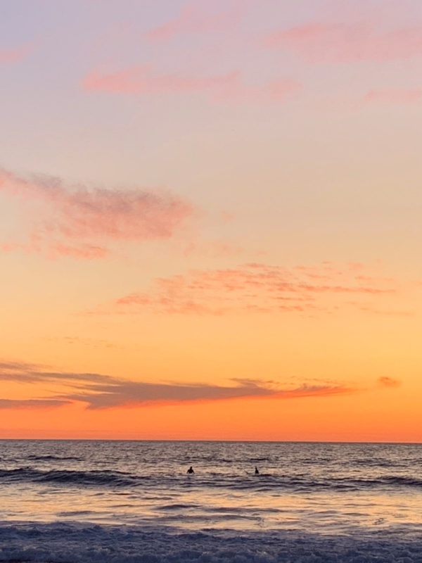 manhattan beach sunset